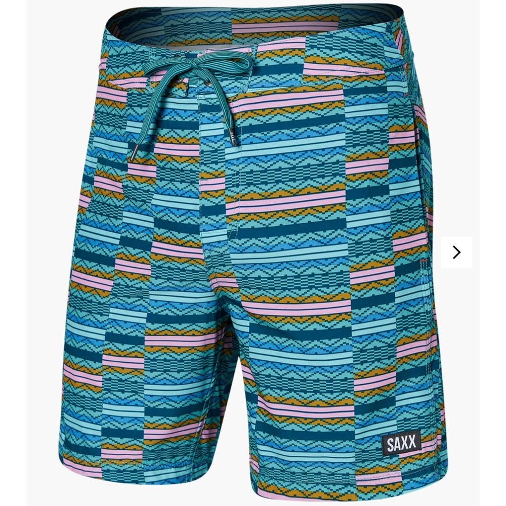 Saxx Betawave 2N1 Swim Boardshort 7" with liner size 32